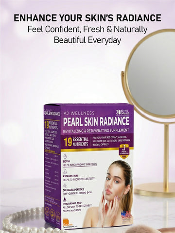 AJ Wellness Skin Radiance - Supplement for radiant skin