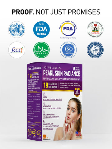 AJ Wellness Skin Radiance - Supplement for radiant skin