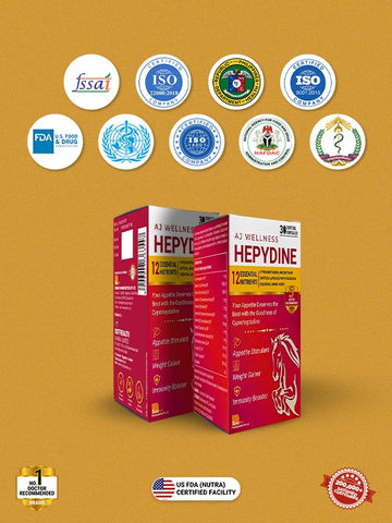 AJ Wellness HEPYDINE - Supplement to enhance Appetite