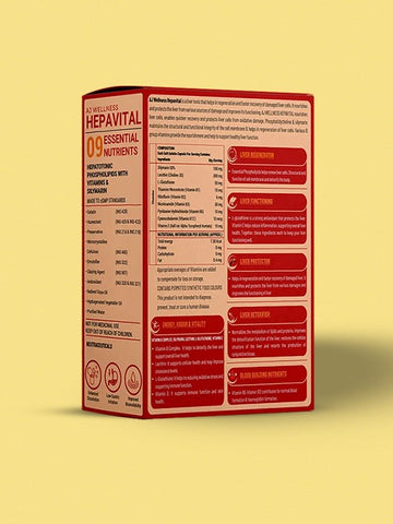 AJ Wellness Hepavital - Designed for Liver Wellness & Vitality