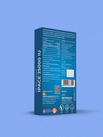 AJ Wellness - IPACE 25000 IU - Supplement for Clear Vision Every Day
