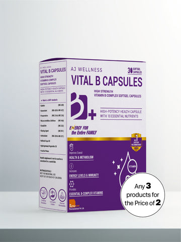 AJ Wellness Vital B PLUS - Nutrition That Helps You Stay Active