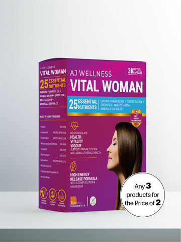 AJ Wellness Vitalwoman - Feel Balanced. Feel Strong. Every Day