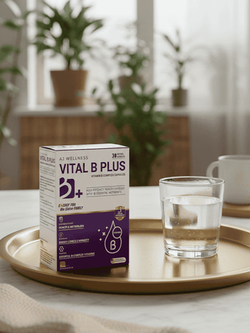 AJ Wellness Vital B PLUS - Nutrition That Helps You Stay Active