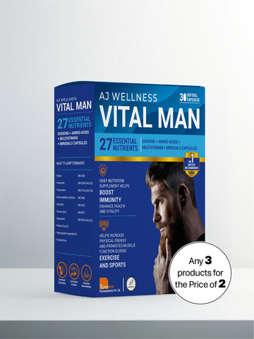 AJ Wellness Vitalman - Feel Stronger. Stay Active. Perform Better