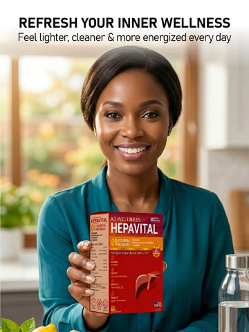 AJ Wellness Hepavital - Designed for Liver Wellness & Vitality