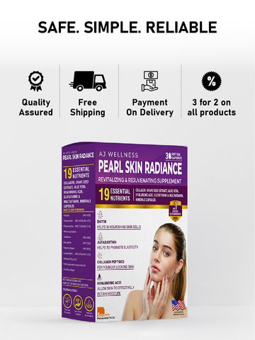 AJ Wellness Skin Radiance - Supplement for radiant skin