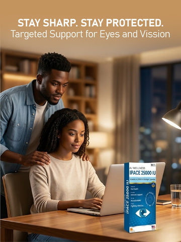 AJ Wellness - IPACE 25000 IU - Supplement for Clear Vision Every Day