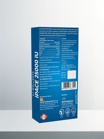 AJ Wellness - IPACE 25000 IU - Supplement for Clear Vision Every Day