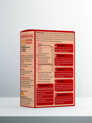 AJ Wellness Hepavital - Designed for Liver Wellness & Vitality