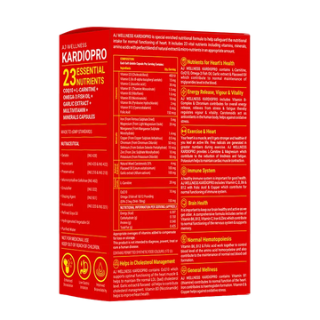 AJ wellness Kardiopro - Supplement for Daily Heart Care