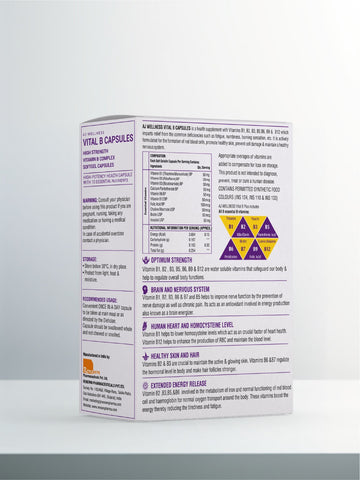 AJ Wellness Vital B PLUS - Nutrition That Helps You Stay Active